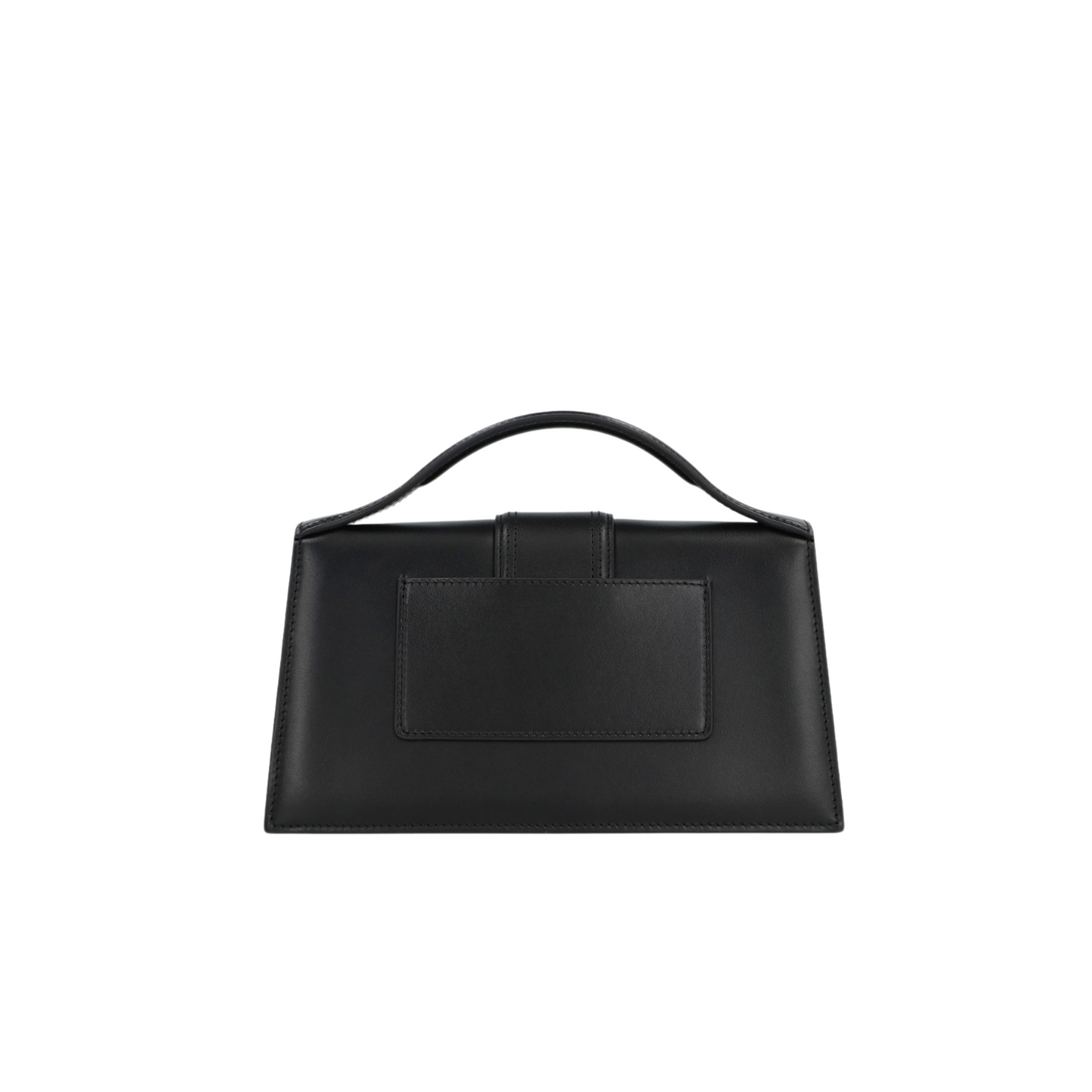 Jacquemus Le Grand Bambino Black Bag (Silver Hardware)