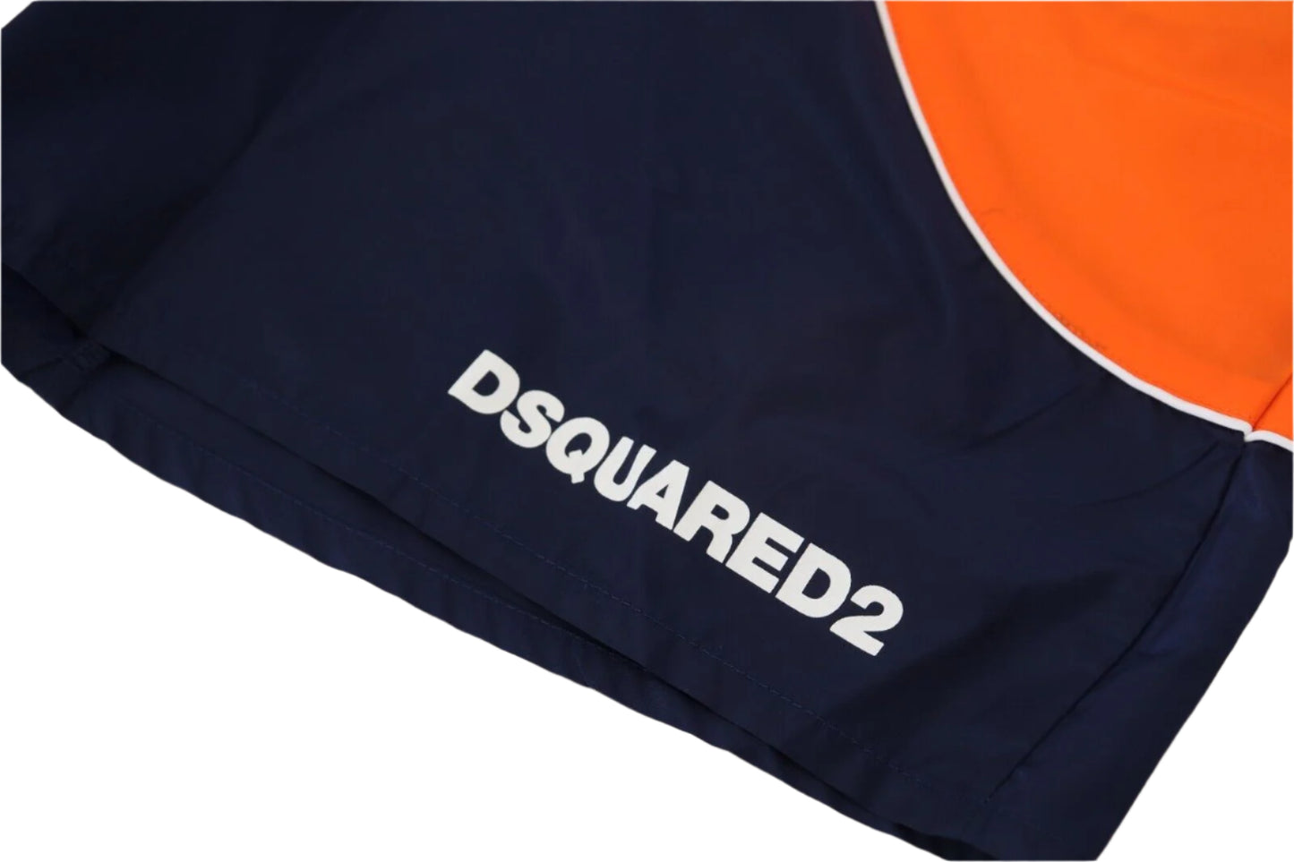 Dsquared² Multicolor Logo Print Men Beachwear Swimwear Short