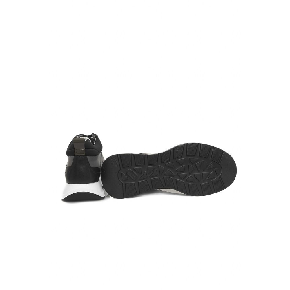Cerruti 1881 Black Cowhide Women Sneaker