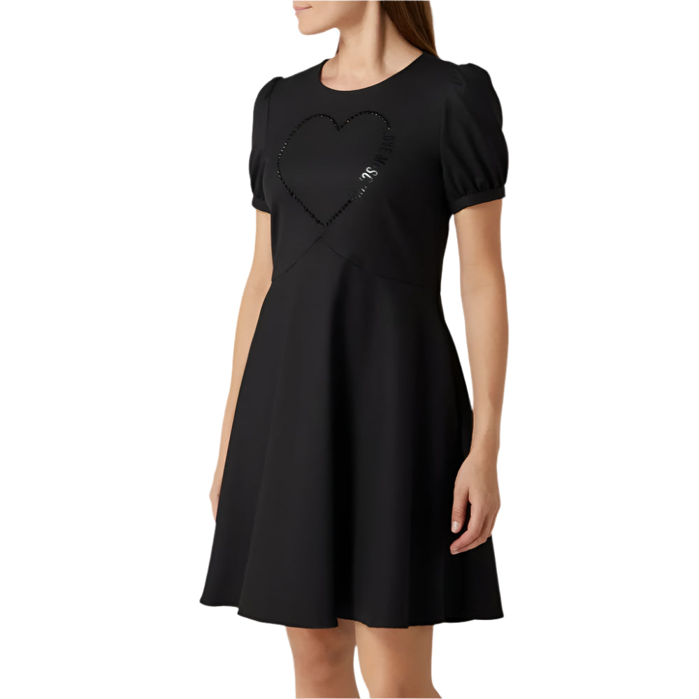 Love Moschino Black Polyester Women Dress