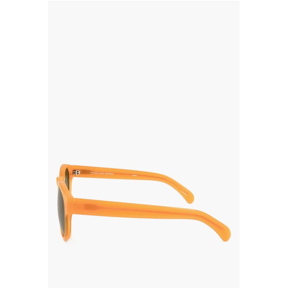 Linda Farrow Orange Haircalf Sunglass