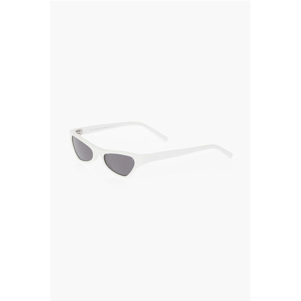 Nature of Reality White Steel Sunglass