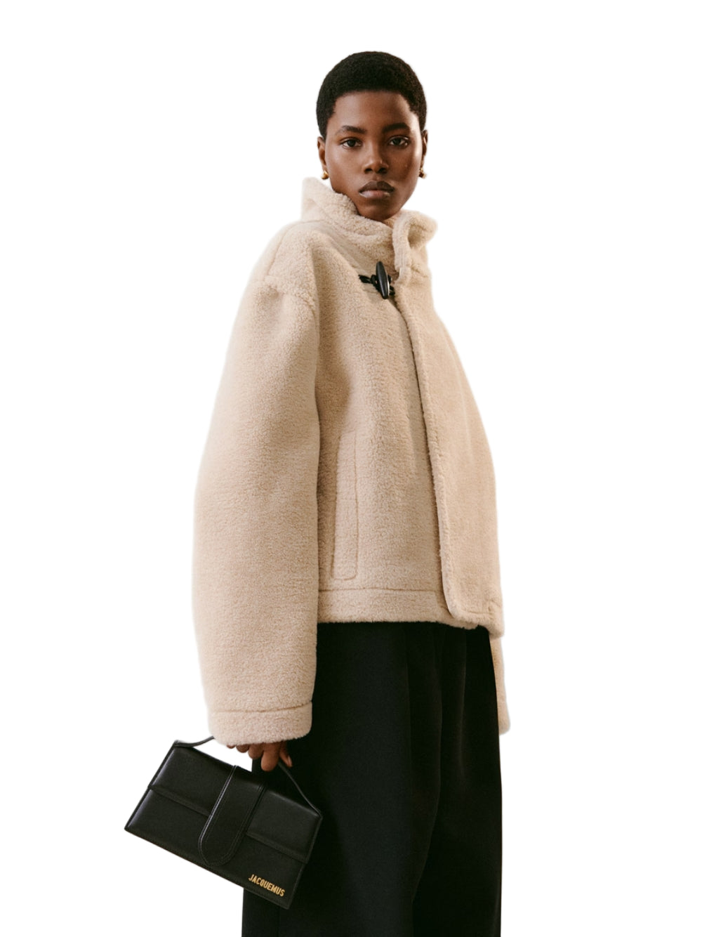 Jacquemus Le Grand Bambino Black Bag