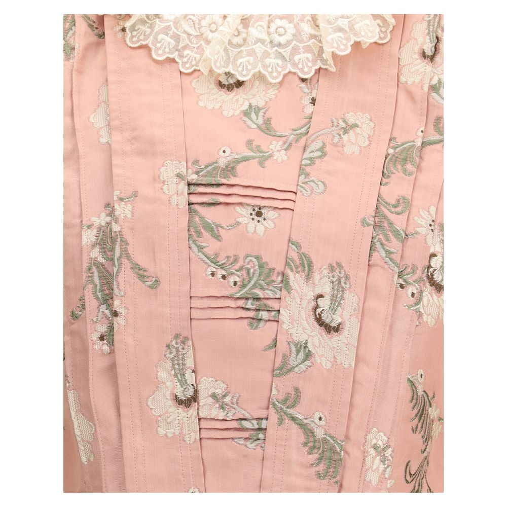 Chloé Fitted Jacket in jacquard taffeta and lace