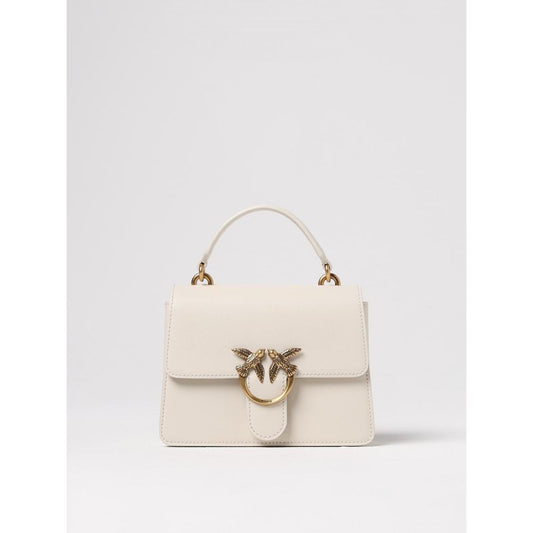 PINKO White Leather Handbag