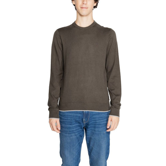 Armani Exchange Green Cotton Sportswear