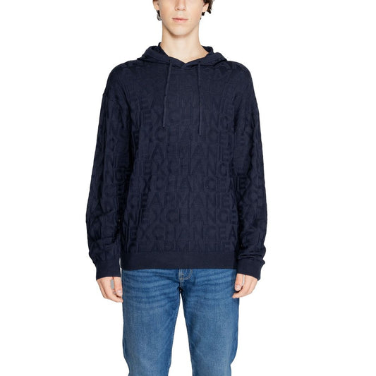 Armani Exchange Blue Viscose Sportswear