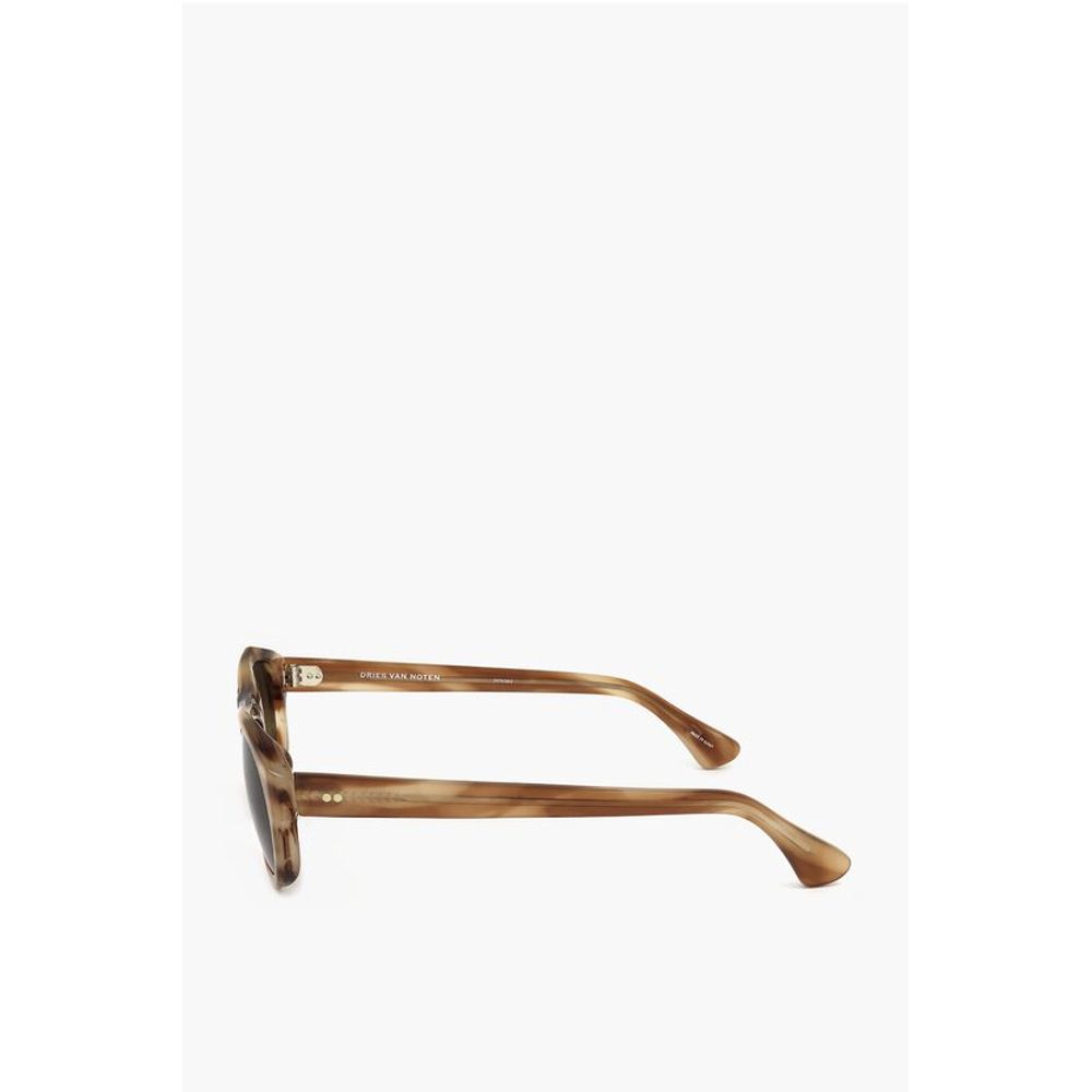 Linda Farrow Brown Haircalf Sunglass