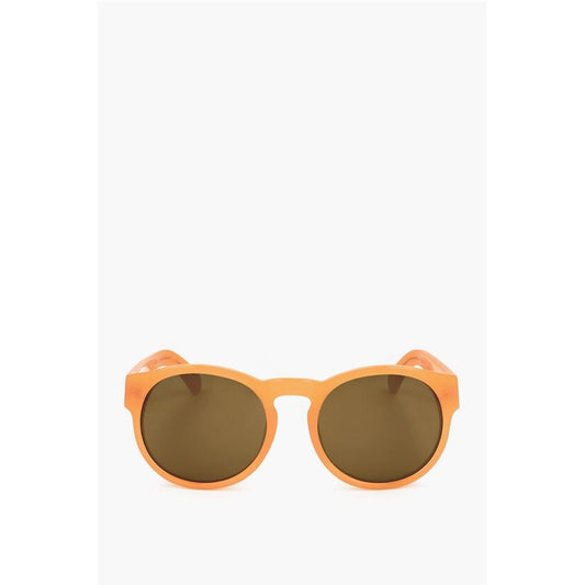 Linda Farrow Orange Haircalf Sunglass