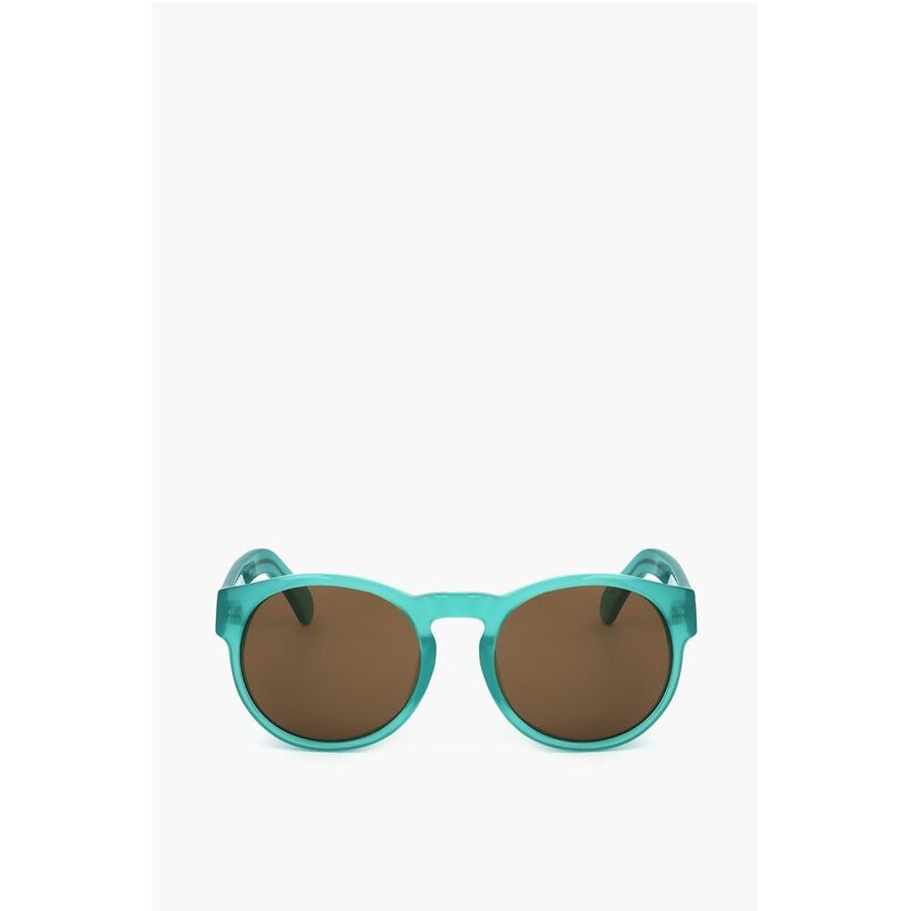 Linda Farrow Light Blue Haircalf Sunglass