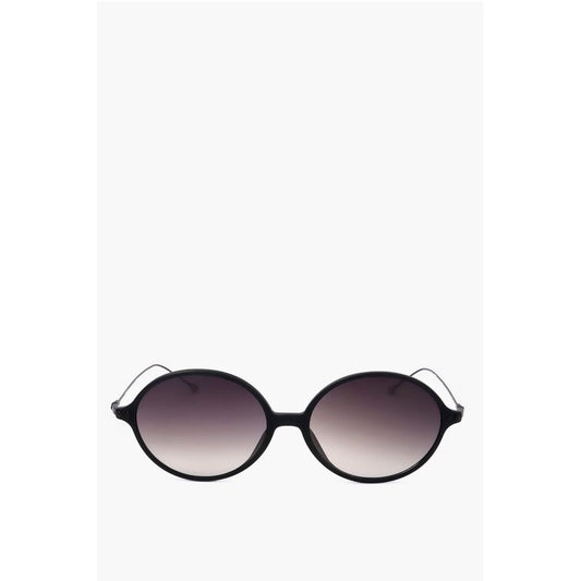 Linda Farrow Black Haircalf Sunglass