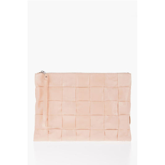 Bottega Veneta Multicolor Calfskin Clutch Bag