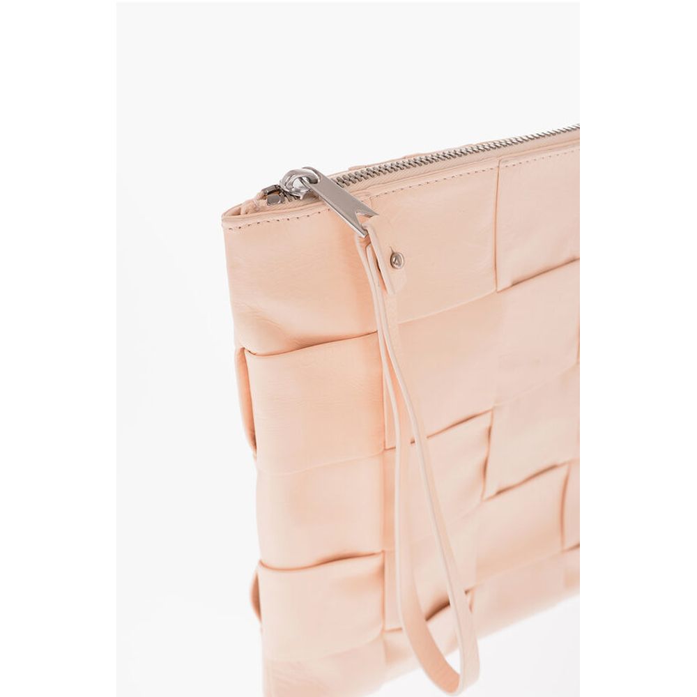 Bottega Veneta Multicolor Calfskin Clutch Bag