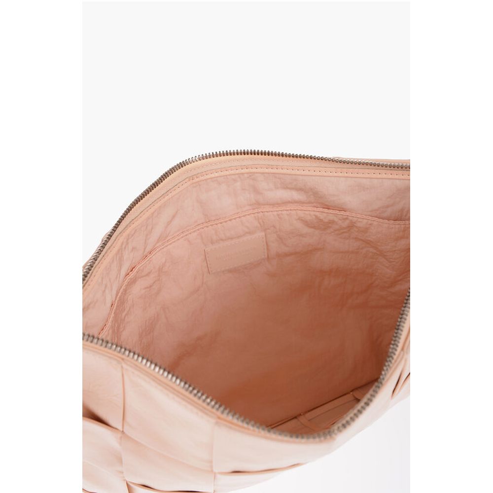 Bottega Veneta Multicolor Calfskin Clutch Bag