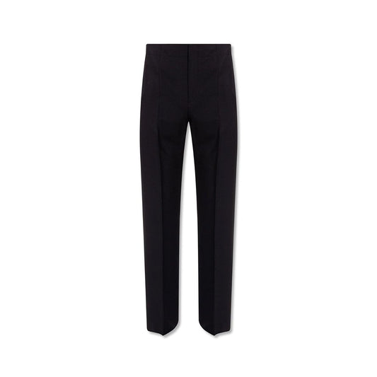 Salvatore Ferragamo Cotton And Silk Pants