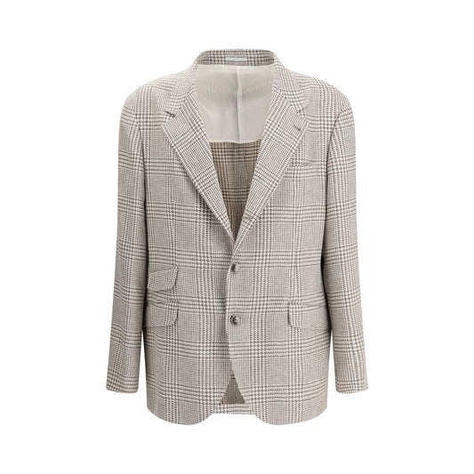 Brunello Cucinelli Prince of Wales Blazer