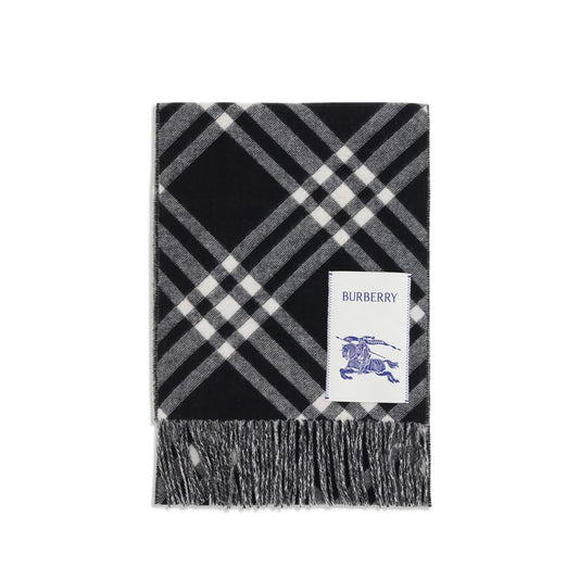 Burberry Check Cashmere Scarf