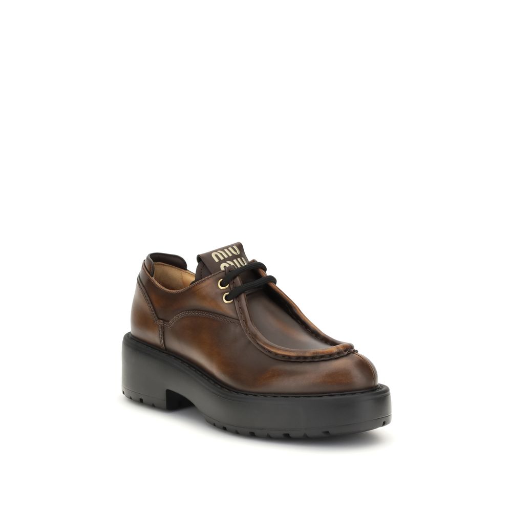 Miu Miu Laced Up Shoes