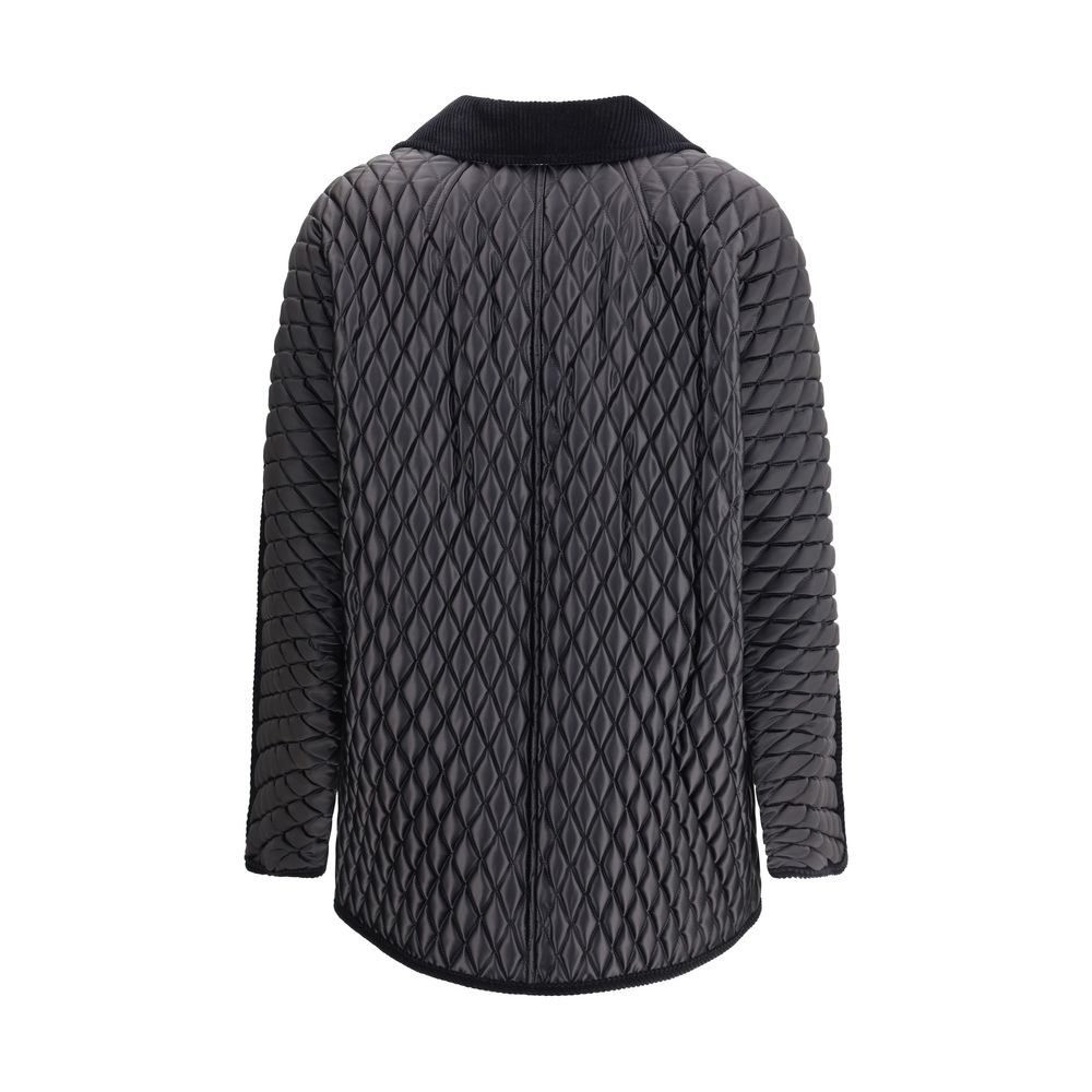 Burberry Black Polyamide Full-Length Jacket